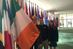 Foroige attending the Amnesty International NYC Headquarters