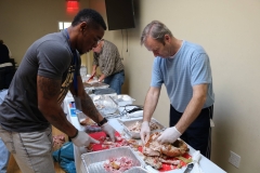 Irish Volunteers for the Homeless  Thanksgiving Dinner